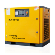 Винтовой компрессор ZUV – 15 VSD 10 бар прямой привод IP 23 D VERSUS Kompressoren